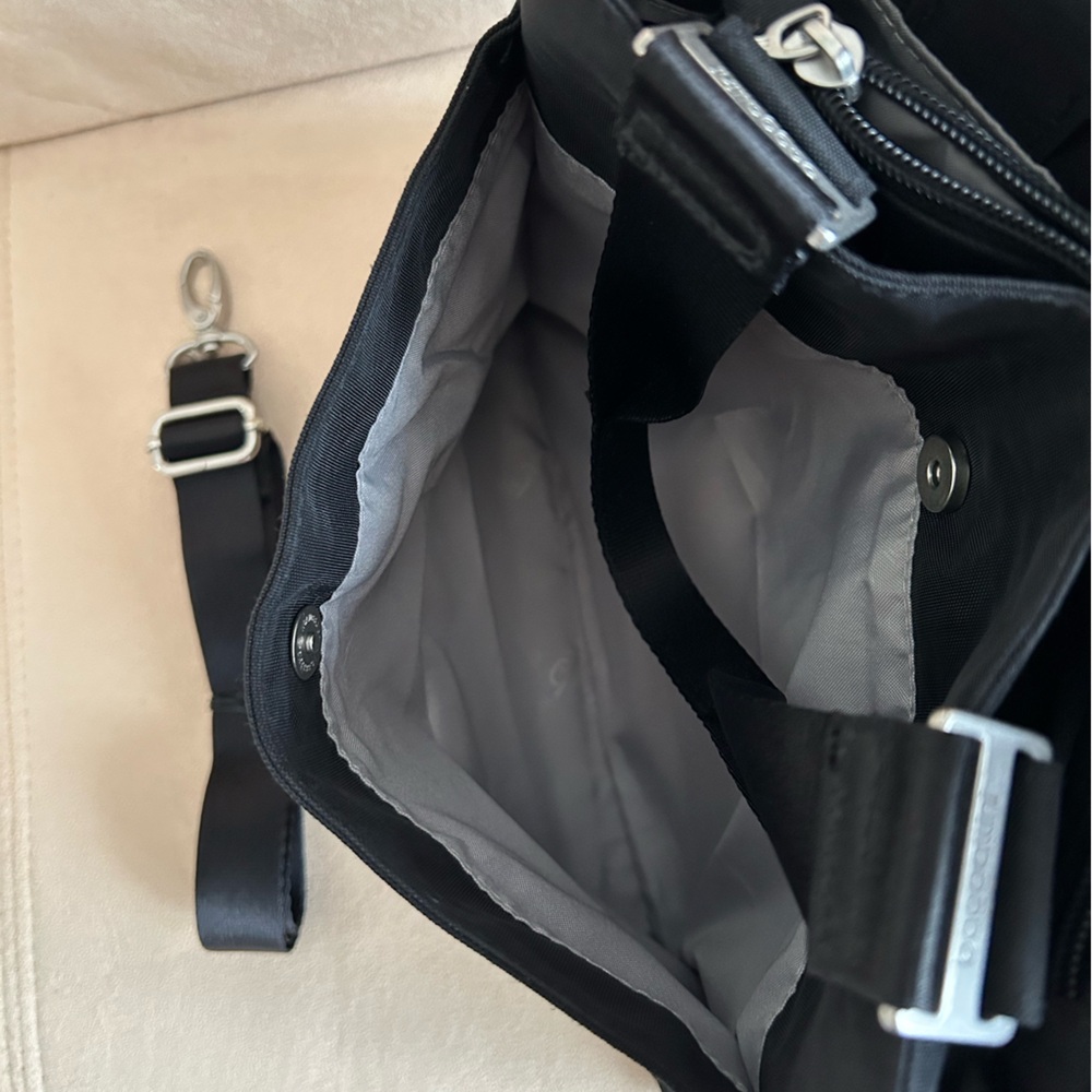 Baggallini Satchel, Tote with Multiple Compartments Turnlock, Crossbody Strap - Picture 11 of 15